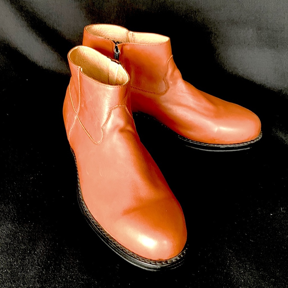 Custom Made Soft Leather 1/2 Boots
